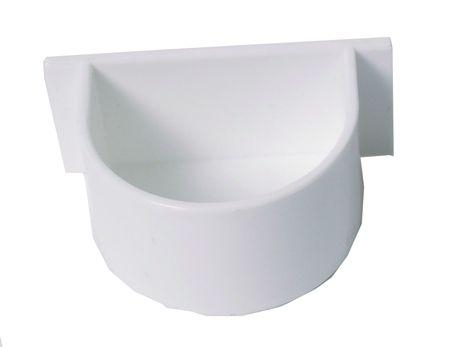 Papegaaiepot Plastic Wit