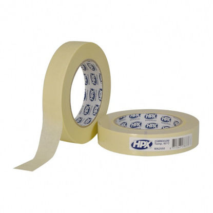 [MA2550] Afplakband crémewit 25mm, 50m