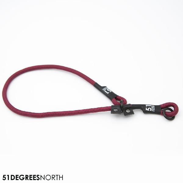[BR_225309] 51 - Wanderful - Collar - Rope - Burgundy - 35-40cmx8mm