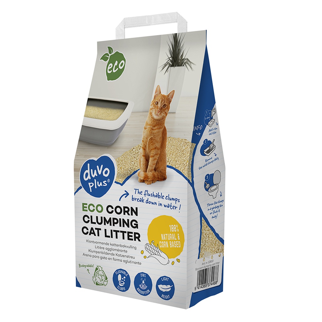 KBV Kattenbakvulling Eco Maïs Klontvormend 3,5 kg