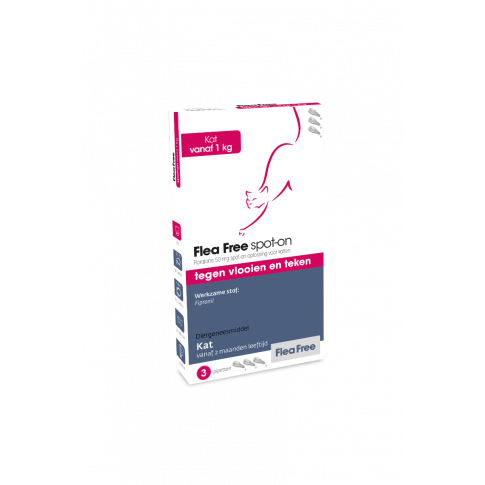 Exil Flea Free Fiproline Spot-on kat 6 pipet