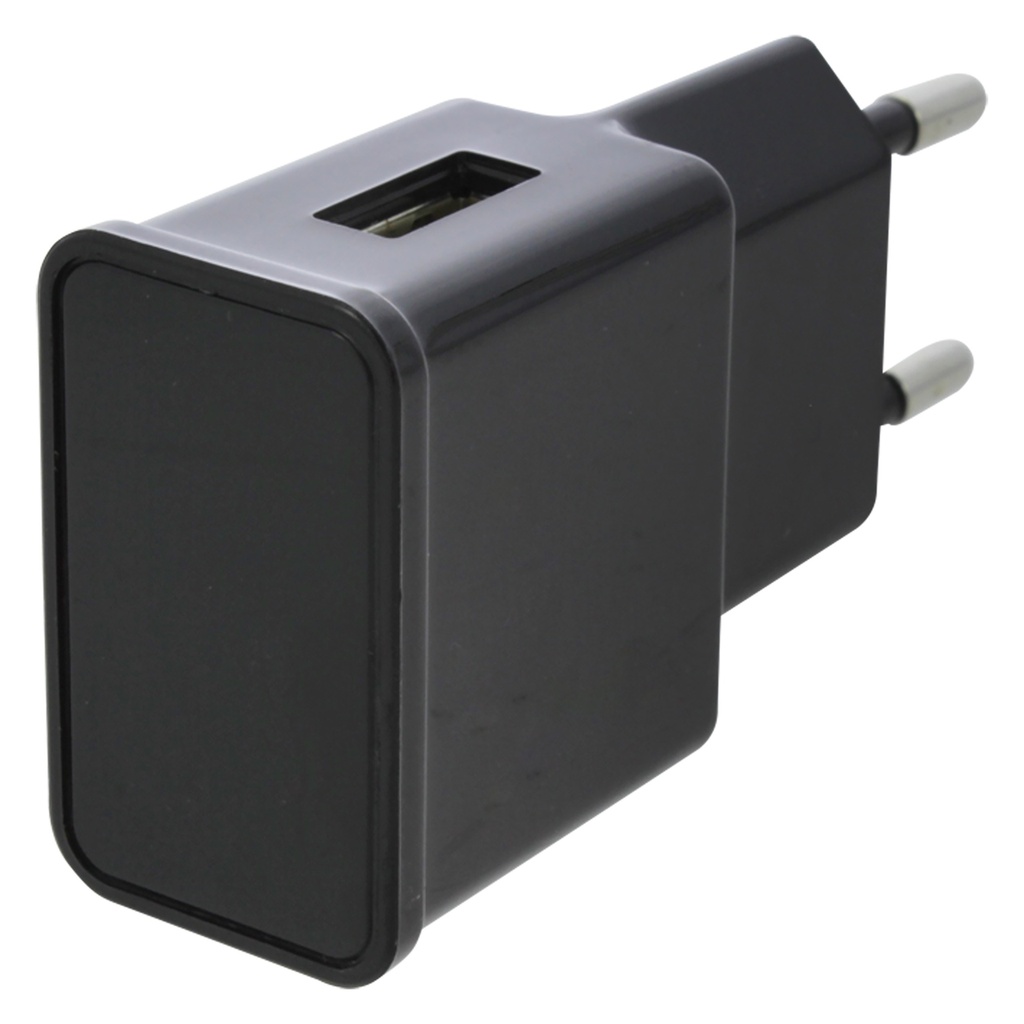 Q-Link USB lader enkel - 5V/1A - zwart